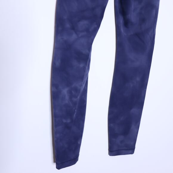 LULULEMON Wunder Train High-Rise Tight Diamond Dye Shade Naval Blue Women's 2 - Picture 10 of 12